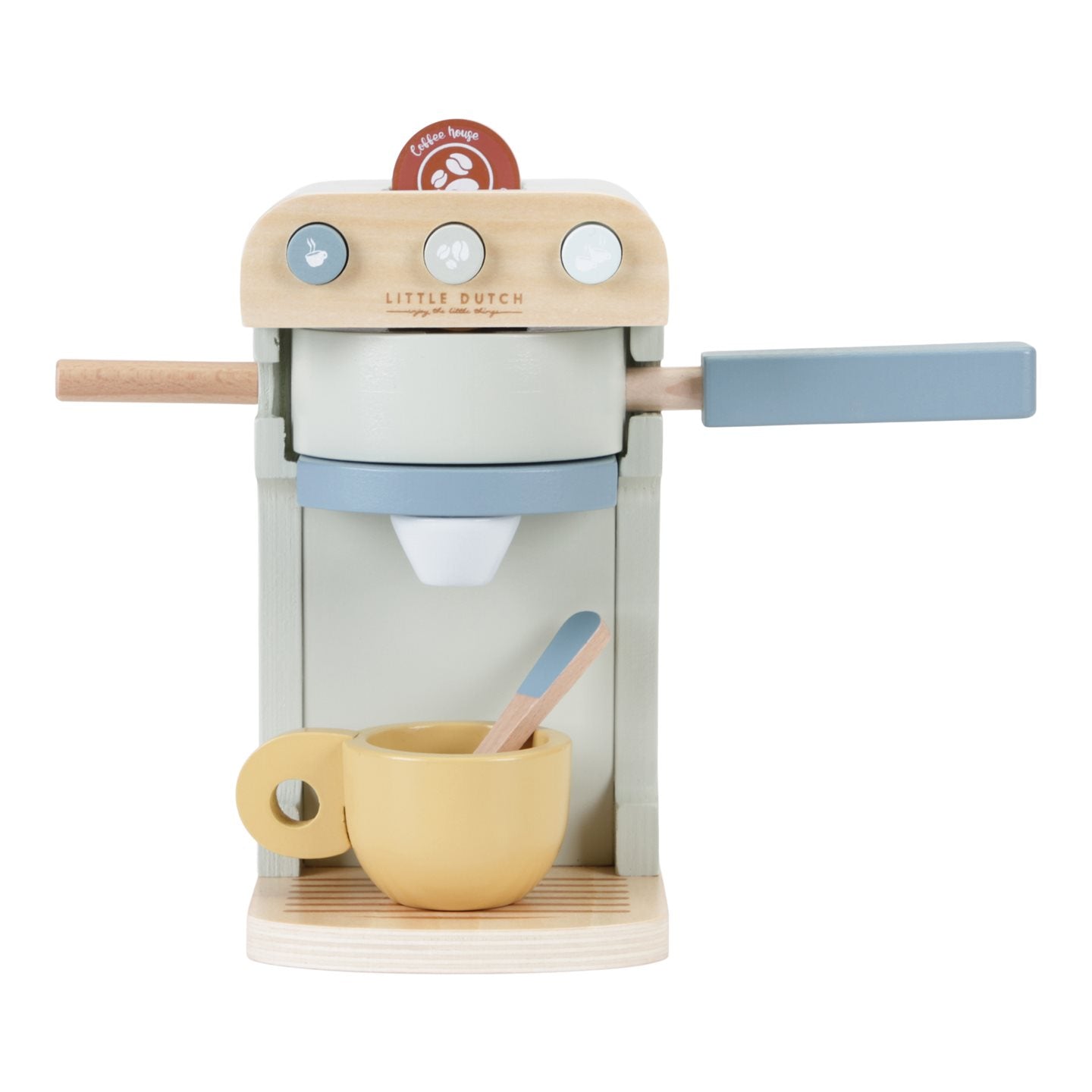 NEW Wooden Coffee Machine