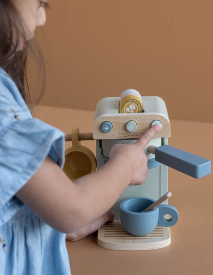 NEW Wooden Coffee Machine