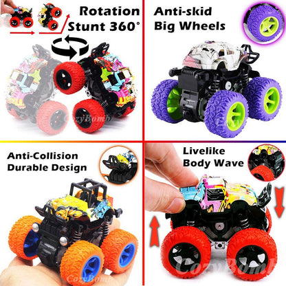 [Ready Stock]🚗 PUSH & GO CAR TOYS, NO BATTERIRESchildren inertia toy car off-road toy car gift strong power of toys