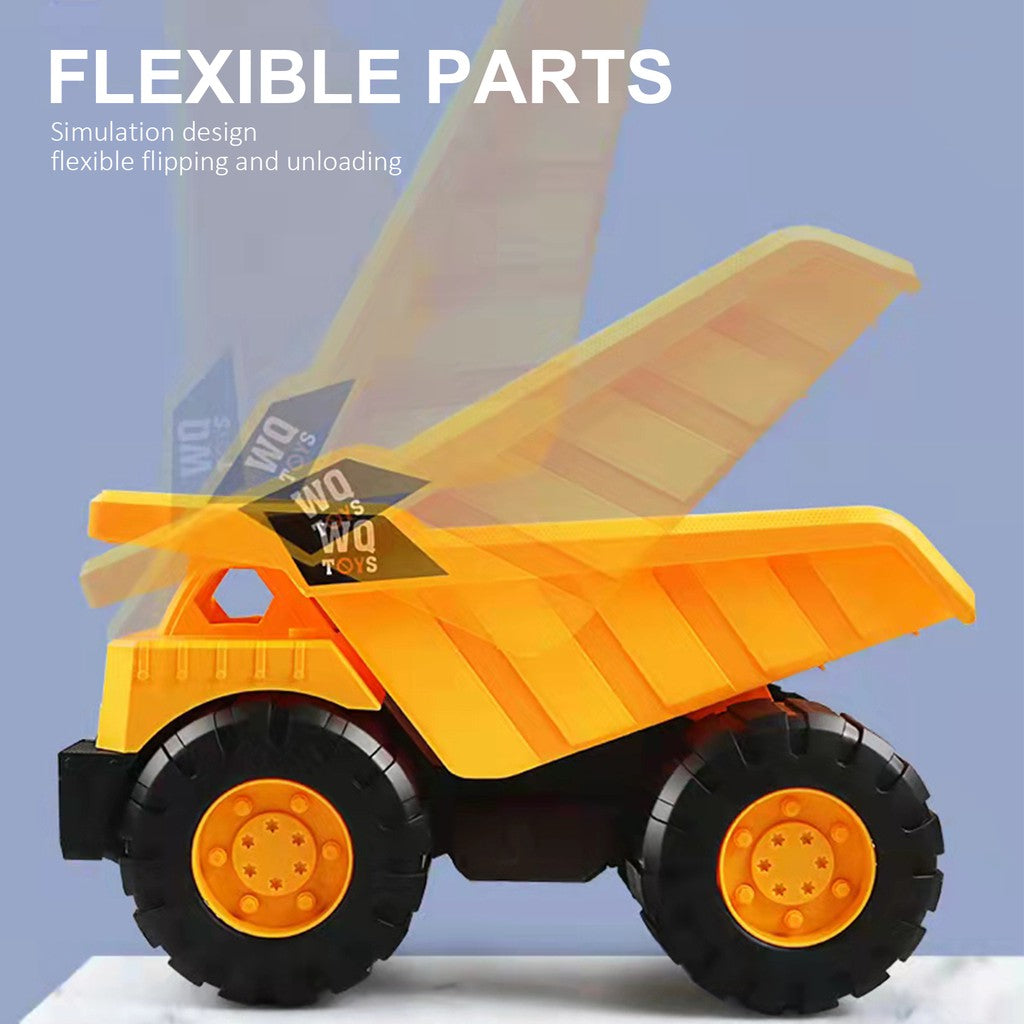 Engineering Car Truck Toys Bulldozer Play Vehicles Big Size Mainan Budak Lelaki gift for boy Good Quality Strong Plastic