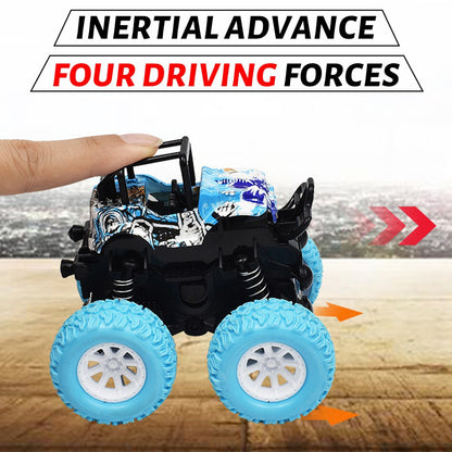 [Ready Stock]🚗 PUSH & GO CAR TOYS, NO BATTERIRESchildren inertia toy car off-road toy car gift strong power of toys