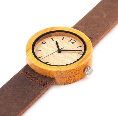 BOBO BIRD LADIES BAMBOO HANDMADE WOODEN WATCH