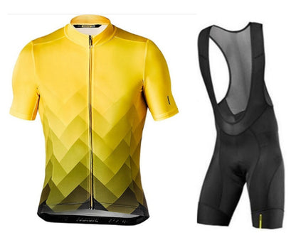 Mavic short-sleeved bib cycling jersey suit