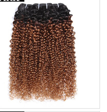 Real Human Hair Wig European And American Hair Weave