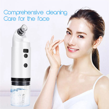 Electric Facial Cleaning Vacuum Cleaner Blackhead Ance Remover Shrink Pores Hydrating Face Skin Care Peeling Device