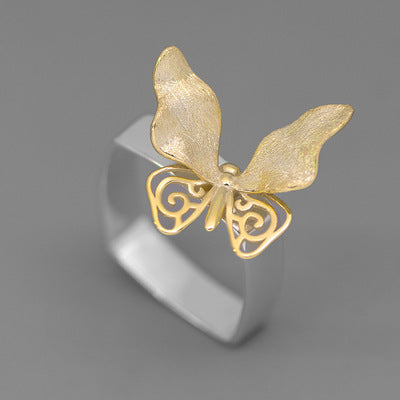 Factory Direct Supply Original And Innovative Products To Look For Sterling Silver Butterfly Ring