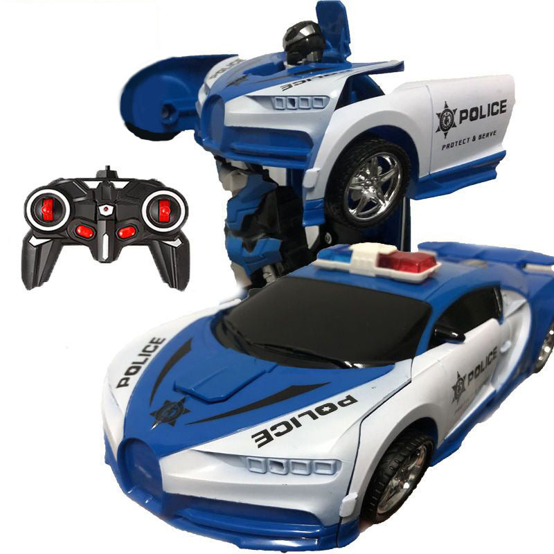 Remote Control Car, Transform Robot RC Cars for Kids Toys, 2.4Ghz 1:18 Scale Racing Car with One-Button Deformation, 360°Drifting, Christmas Birthday Gifts for Boys Girls