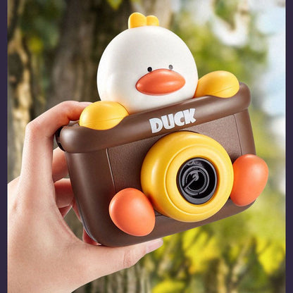 Cute Little Bear and Duck Bubble Machine