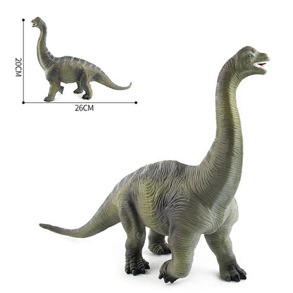 nanortoys 6-piece large dinosaur set-Realistic dinosaur figurines and game mats for dinosaur lovers-Perfect holiday party gifts for children-Dinosaur toys for boys and girls, children's birthday gifts