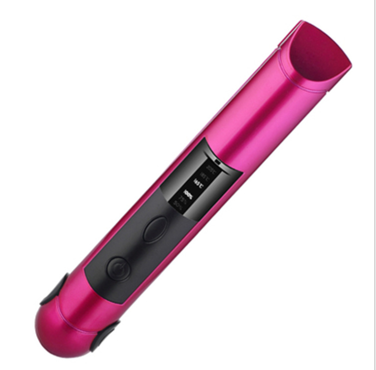 USB charging volume straight dual-purpose hair clips Straightener portable mini wireless charging