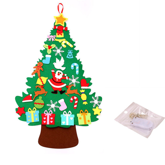 Oversized Christmas Decorations DIY Felt Cloth Christmas Tree