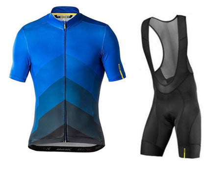 Mavic short-sleeved bib cycling jersey suit