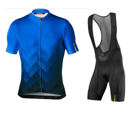 Mavic short-sleeved bib cycling jersey suit