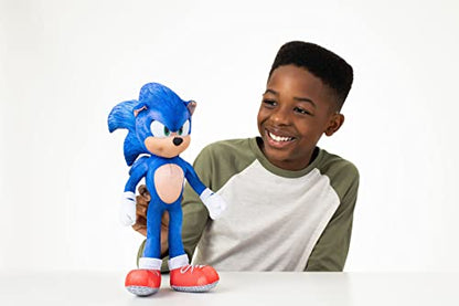 Sonic the Hedgehog Plush Sonic 2 Movie 13" Talking Sonic Plush