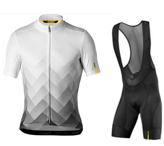 Mavic short-sleeved bib cycling jersey suit