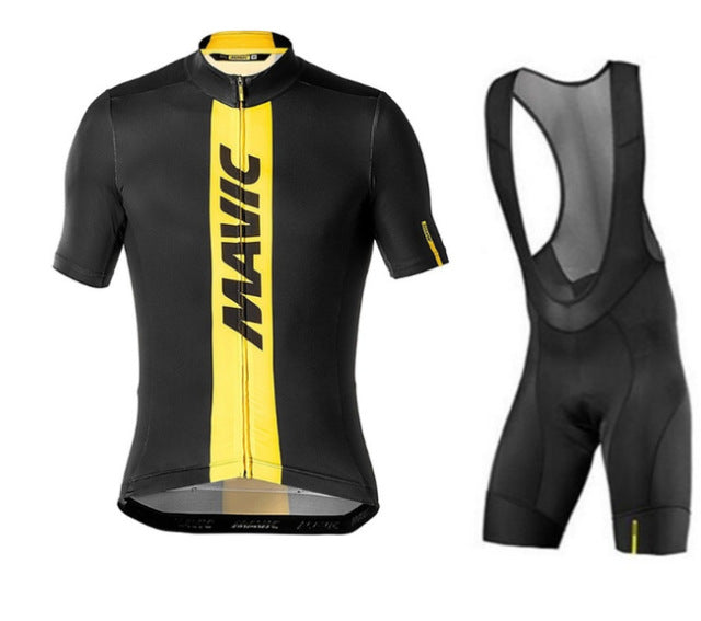 Mavic short-sleeved bib cycling jersey suit