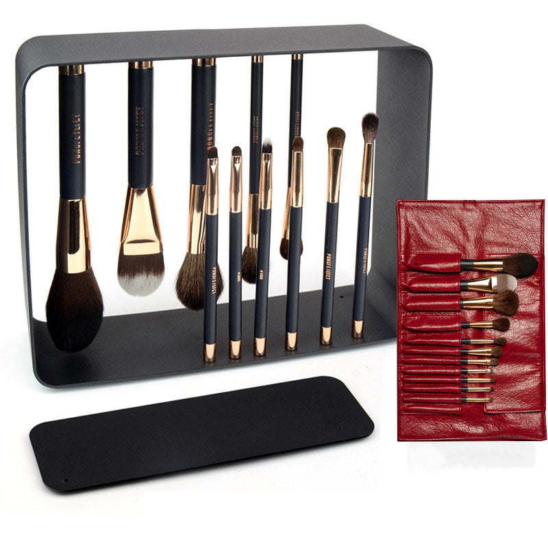 Fashion Magnet Makeup Brush Real Hair Set