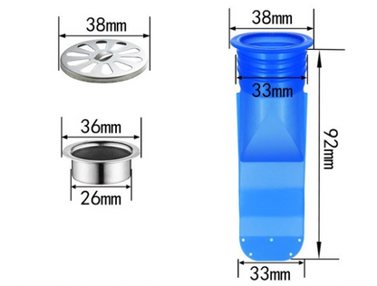 Floor Drain, Deodorant, Anti-overflow Silicone