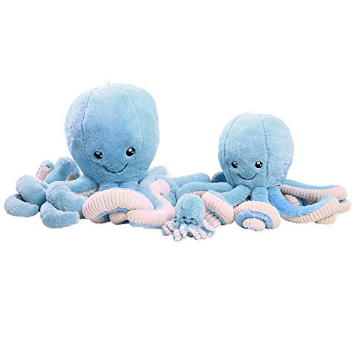 DENTRUN Octopus Stuffed Animals, Octopus Plush Doll Play Toys for Kids Girls Boys Adults Birthday Xmas Gift Present 7/16/24/32 Inches, 5 Colors