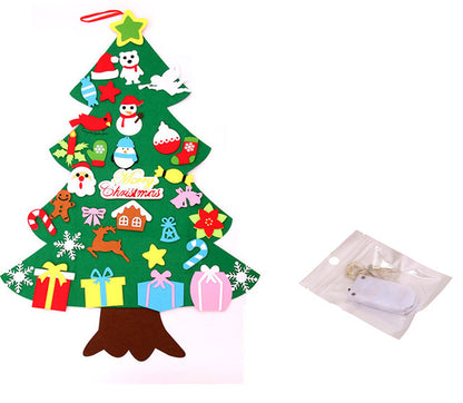 Oversized Christmas Decorations DIY Felt Cloth Christmas Tree