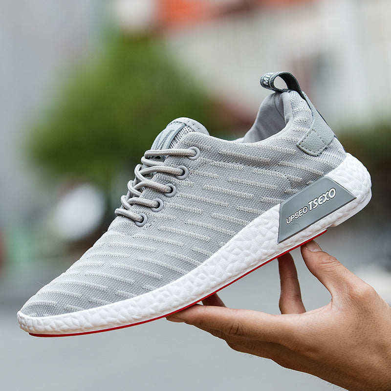 Spring and Autumn New Korean men's casual shoes men's shoes all-match tide running shoes lazy shoes