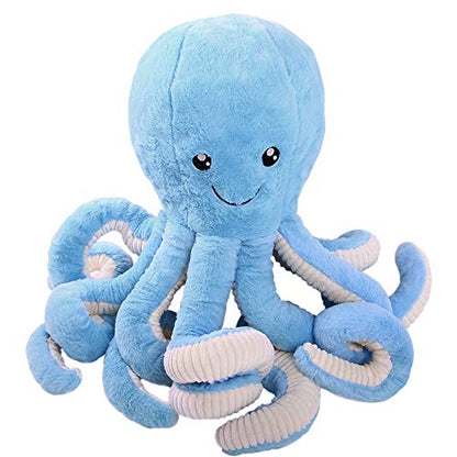 DENTRUN Octopus Stuffed Animals, Octopus Plush Doll Play Toys for Kids Girls Boys Adults Birthday Xmas Gift Present 7/16/24/32 Inches, 5 Colors