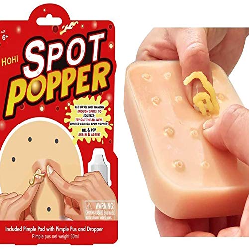 KYW Pimple Popping Toy Funny Silicone Pimple Popping Decompression Relax Toy - Practical Jokes Toy