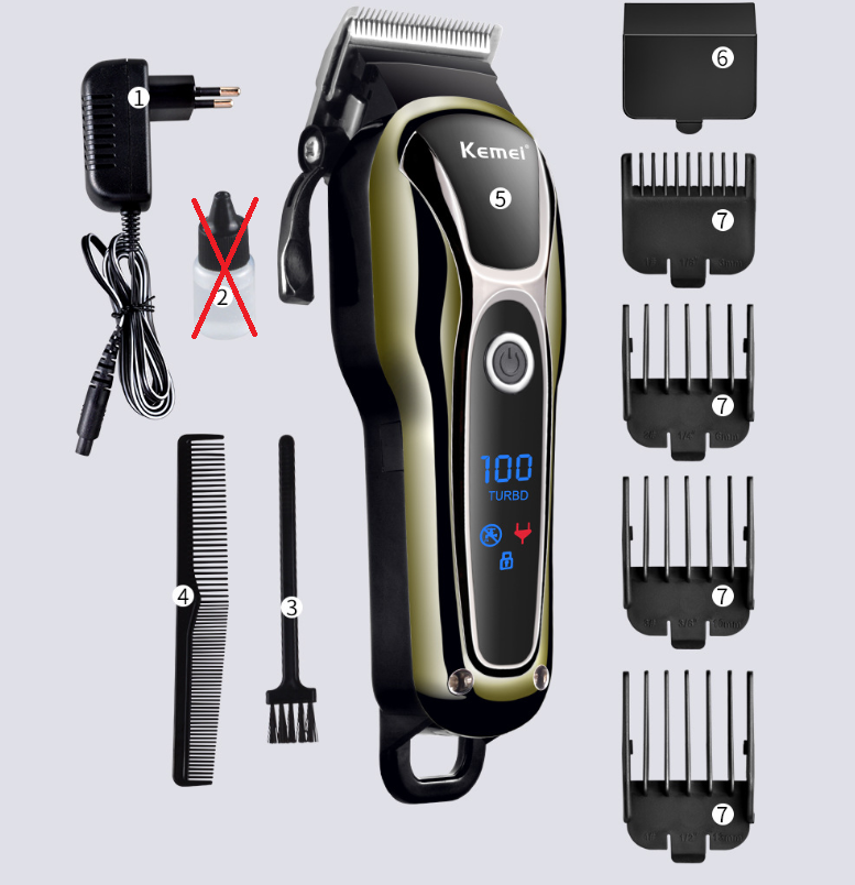 Hair salon hair clipper