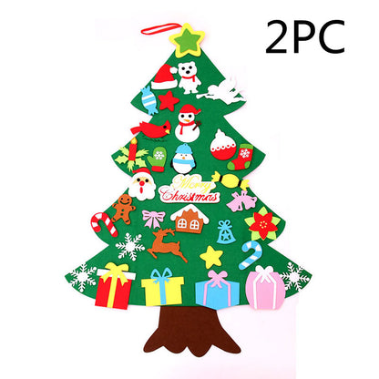 Oversized Christmas Decorations DIY Felt Cloth Christmas Tree