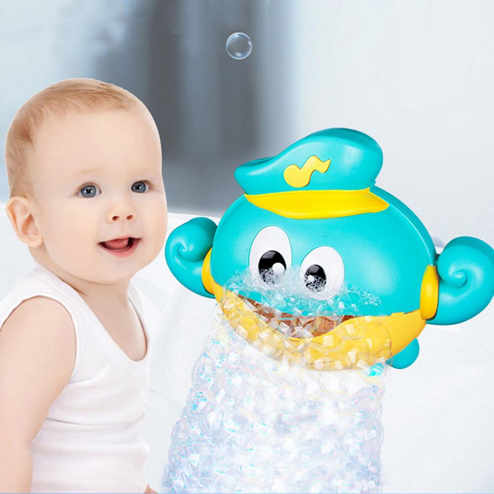 Baby Bath Automatic Bubble Blower Octopus Music Toy