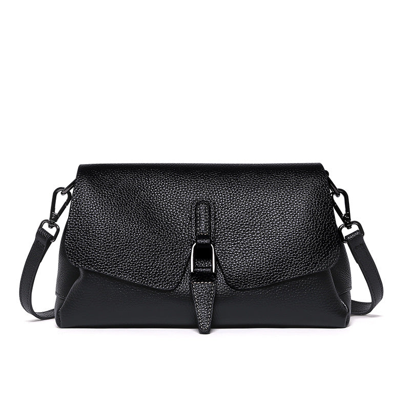 Shoulder leather bag soft leather lady messenger bag