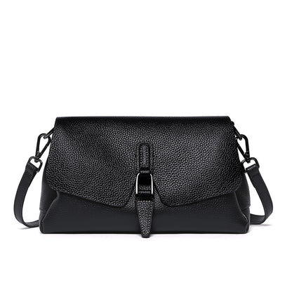 Shoulder leather bag soft leather lady messenger bag