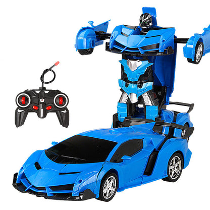 Remote Control Car, Transform Robot RC Cars for Kids Toys, 2.4Ghz 1:18 Scale Racing Car with One-Button Deformation, 360°Drifting, Christmas Birthday Gifts for Boys Girls