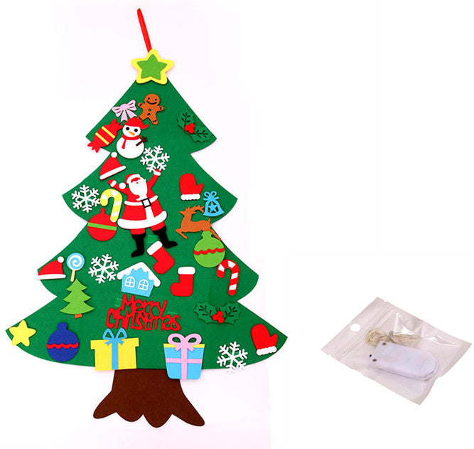 Oversized Christmas Decorations DIY Felt Cloth Christmas Tree