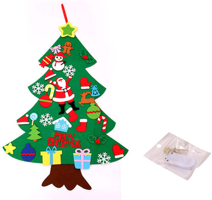 Oversized Christmas Decorations DIY Felt Cloth Christmas Tree