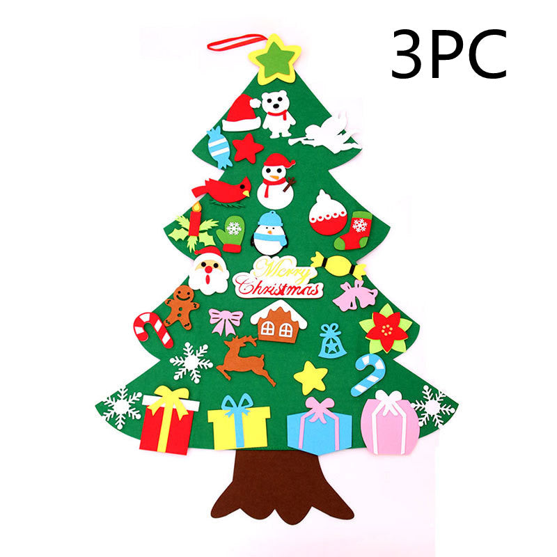 Oversized Christmas Decorations DIY Felt Cloth Christmas Tree