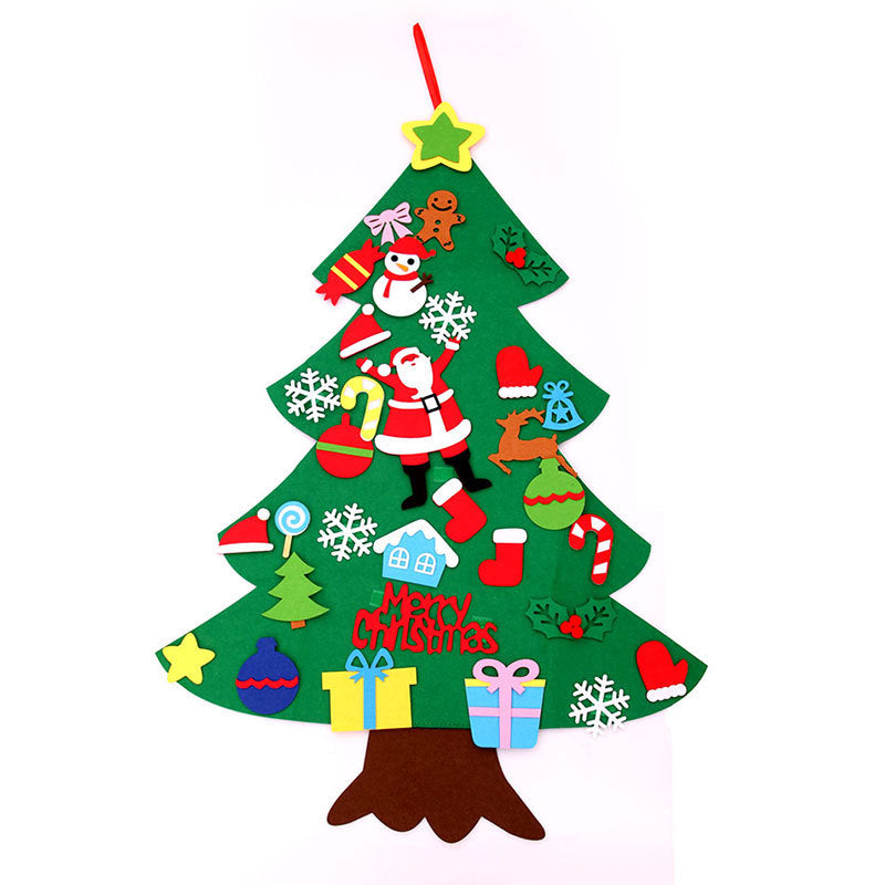 Oversized Christmas Decorations DIY Felt Cloth Christmas Tree