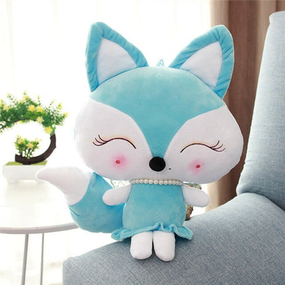 30/40/50CM Soft Cute Long tail Fox Plush Toy Stuffed Kids Doll Fashion Kawaii Gift for Children Birthday Gift Home Shop Decor