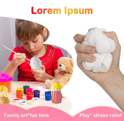 6Pcs Slow Rising DIY Jumbo Food Kawaii Squeeze Toys Hamburger Popcorn Donut Waffle Ice Cream Novelty Toys Gifts for Children