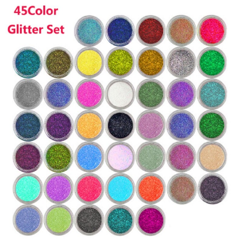 Glitter Tattoo Kits 30 Color 125 Templates Diamond Flash For Temporary Tattoo Set Kids Face Body Painting Art Tools Set