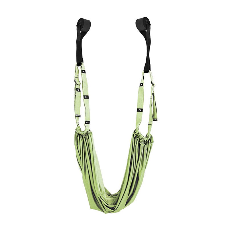 Yoga Aerial Hammock Women Swing Adjustable Aerial Yoga Strap Hanging Hammock Elastic Stretch Handstand Rope Training Device