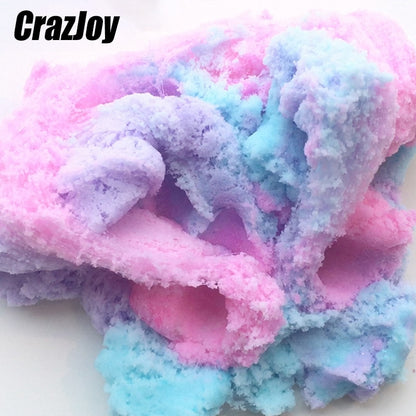 2021 Colorful Cloud Slime Fluffy Polymer Antistress Charms All for Slimes Cotton Crystal Clay Plasticine Supplies Kids Toys