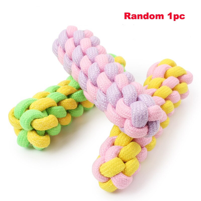 Dog Toy Dog Molar Stick Puppy Toys Dog Corn Molar Stick Bite Teeth Brush Labrador Toys with Rope Pet Supply