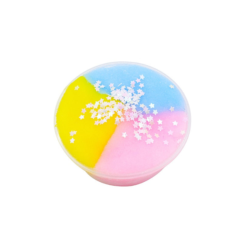 2021 Colorful Cloud Slime Fluffy Polymer Antistress Charms All for Slimes Cotton Crystal Clay Plasticine Supplies Kids Toys