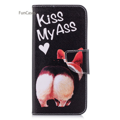 Giant Panda Flip Phone Case sFor Coque Samsung A8 Plus 2018 Bracket Case Carcasa Floral Cellphone Case For Samsung Galaxy A730