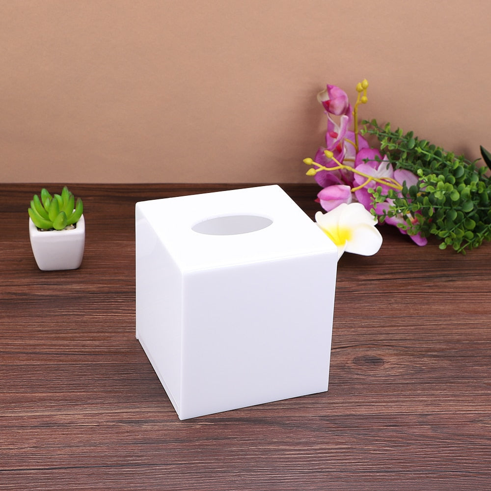 Modern Acrylic Tissue Box, Tissue Holder, Tissue Dispenser TB005