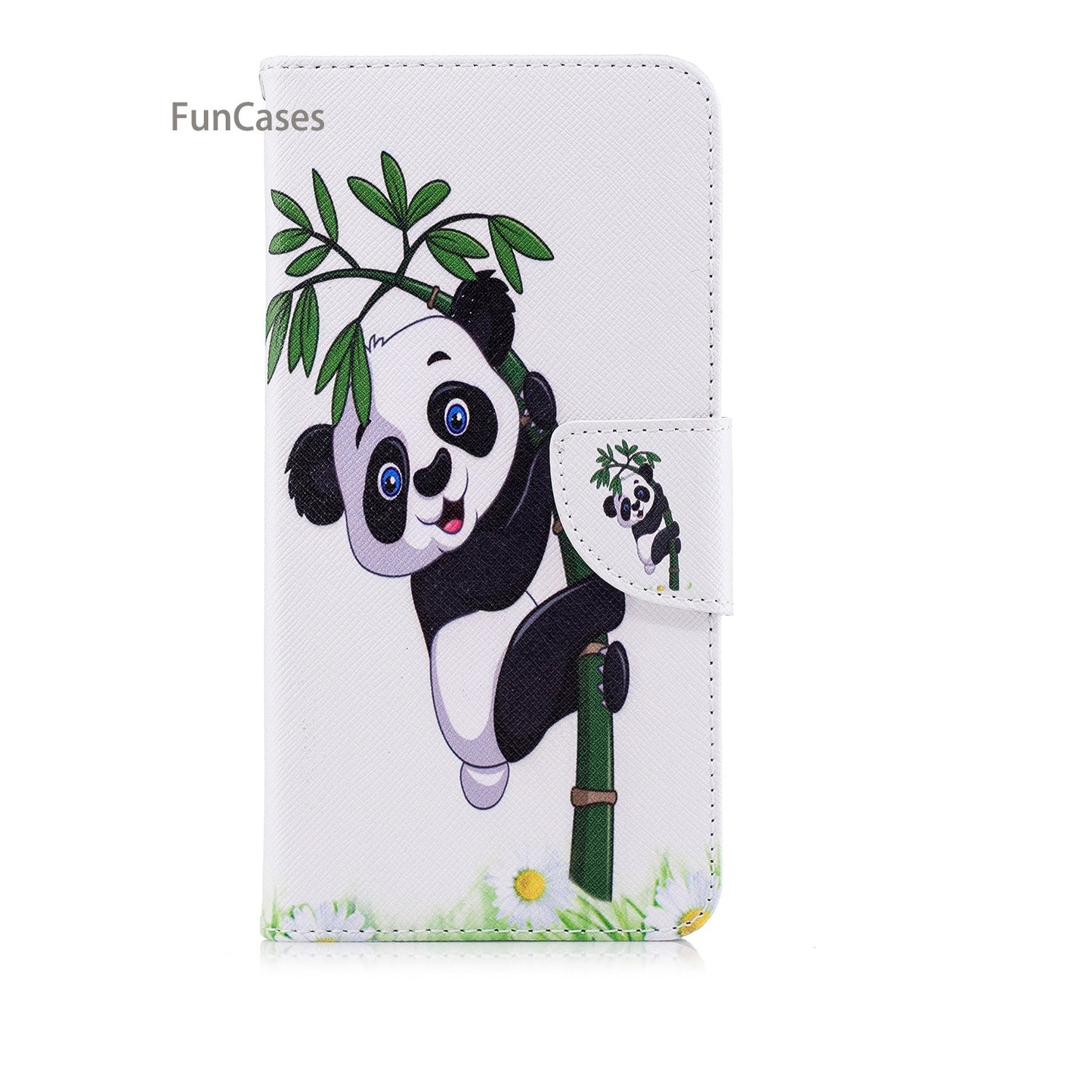 Giant Panda Flip Phone Case sFor Hoesje Huawei P20 Pro Soft Silicone Phone Case Accessory Flip Phone Case Huawei Ascend P20 Plus