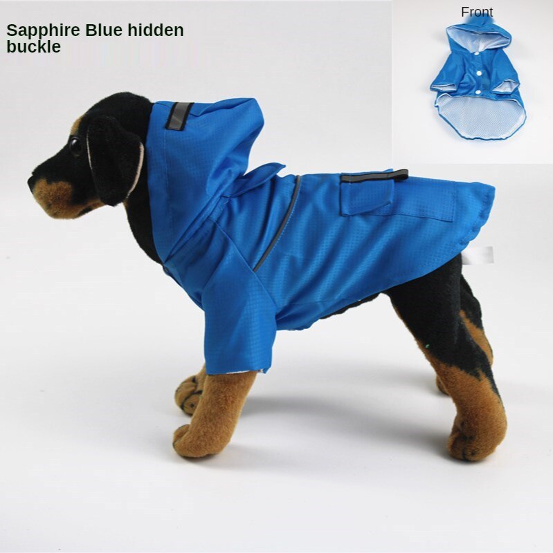 Waterproof Dog Clothes for Small Dogs Puppy Pet Chihuahua Rain Coats Jacket Clothes Hond Impermeable Dla Psa Ropa Perro Requeno