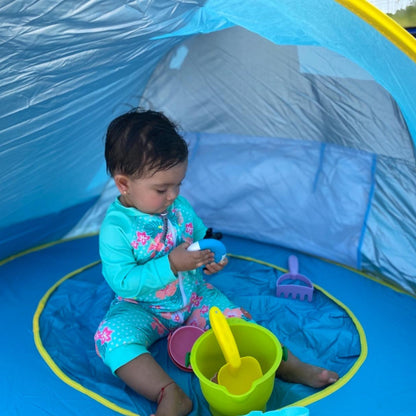 KiddyCanopy™ | UV Protection Pool Tent