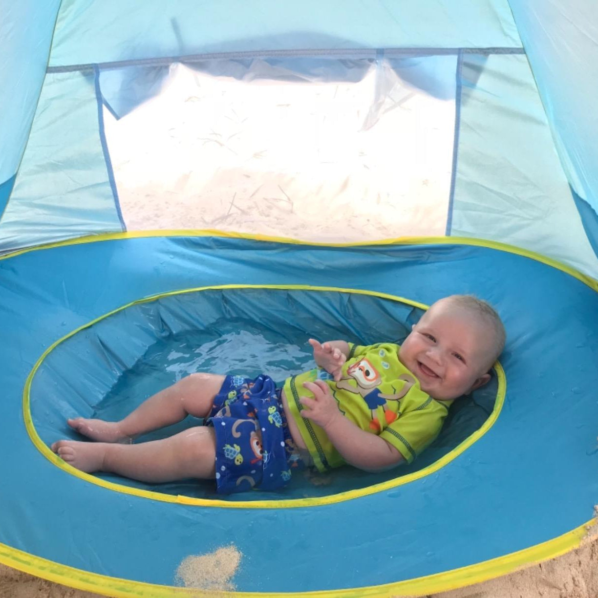 KiddyCanopy™ | UV Protection Pool Tent